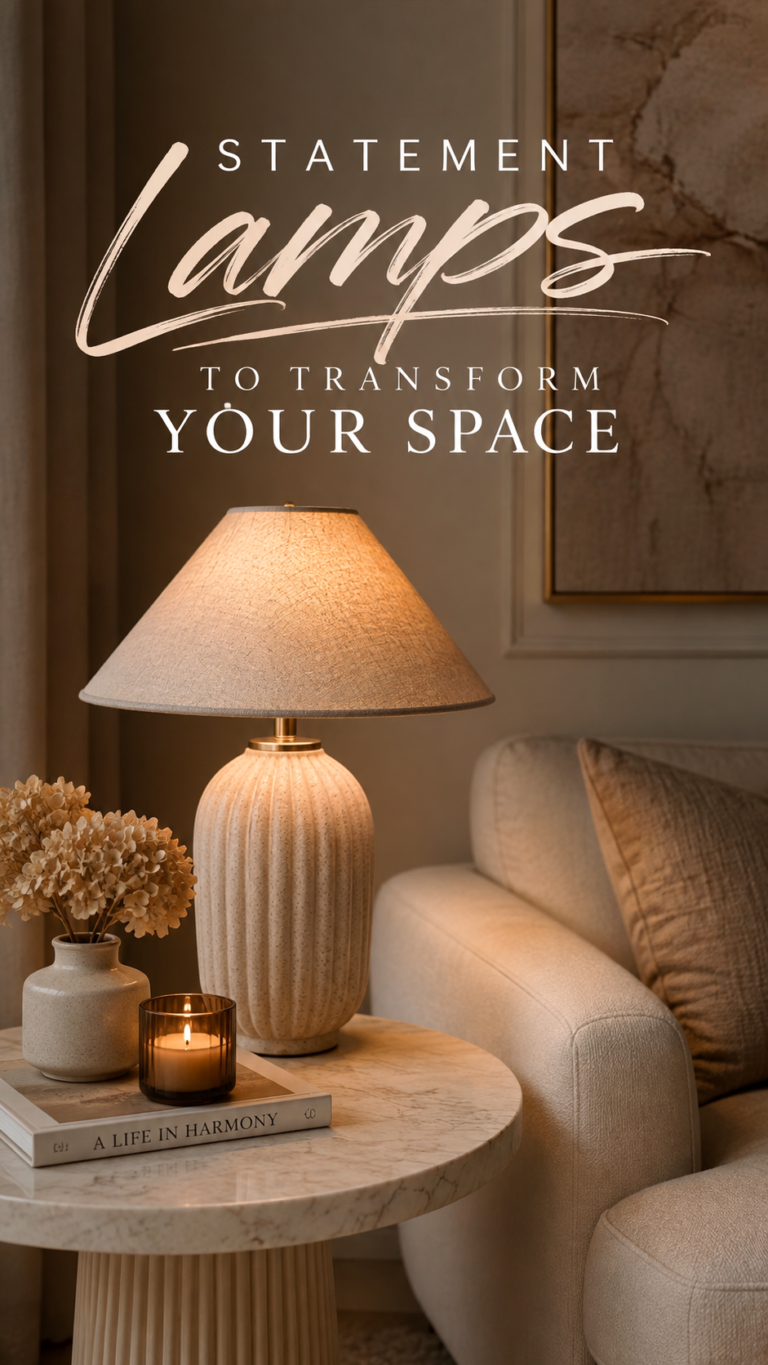 Marble Lamps Elegant Home Decor Ideas to Elevate Your Space